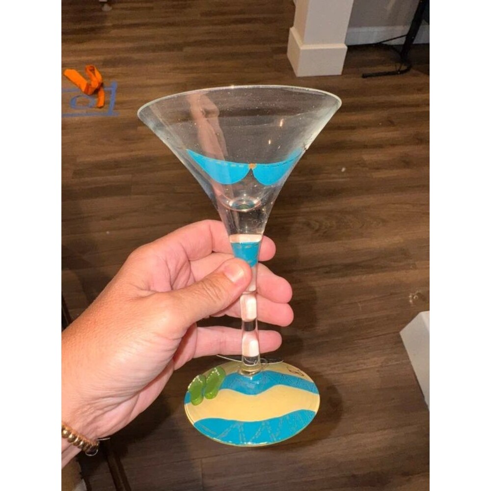 Lolita bikini martini glass